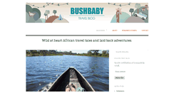 Desktop Screenshot of bushbabyblog.com